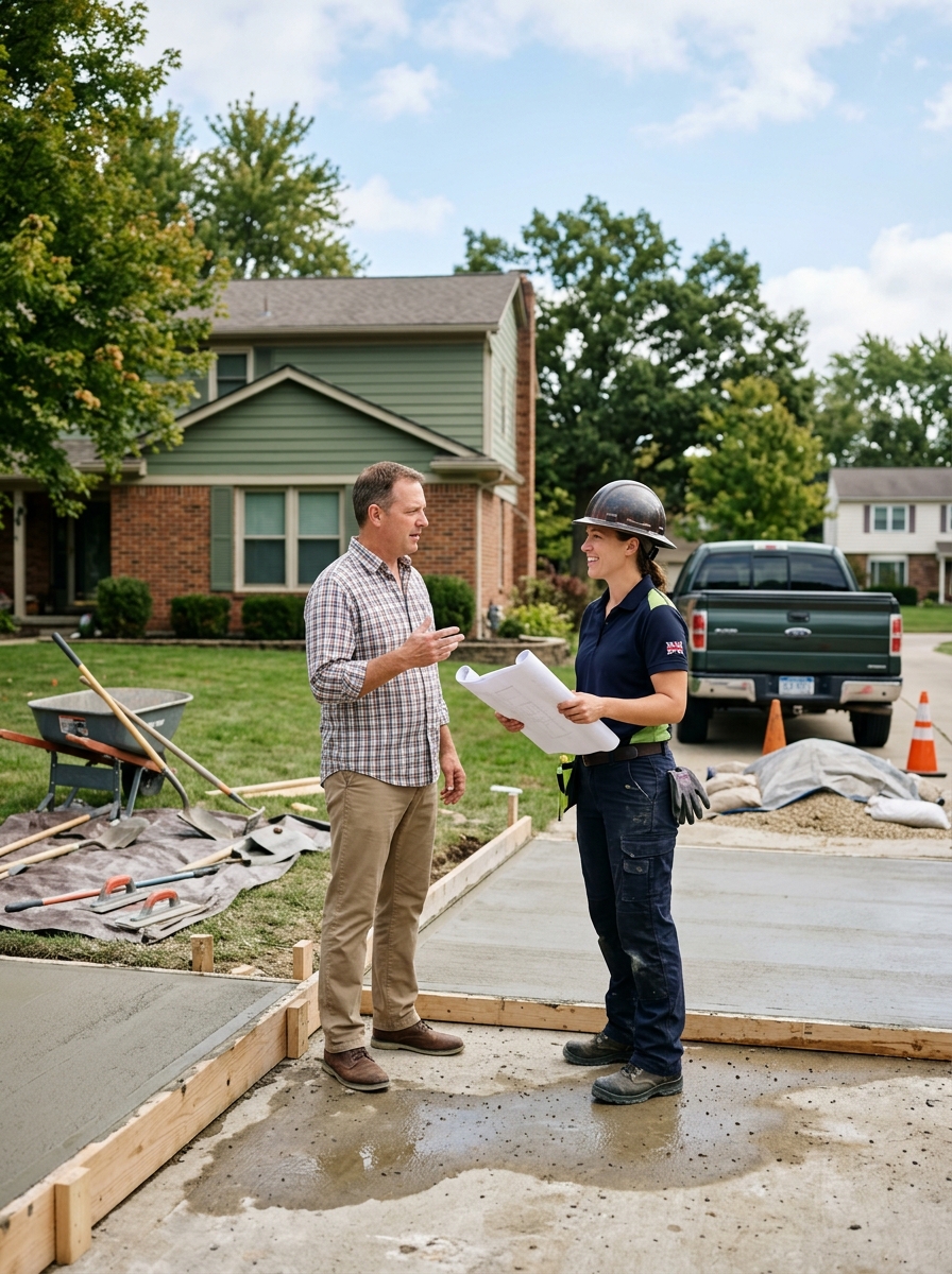 Customer questions about concrete services
