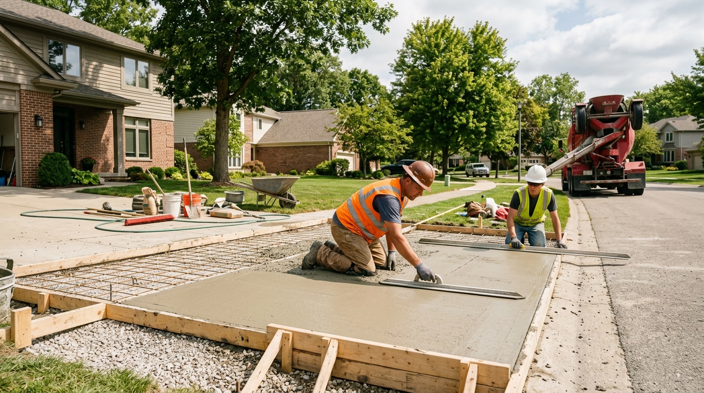Concrete services for homes and businesses
